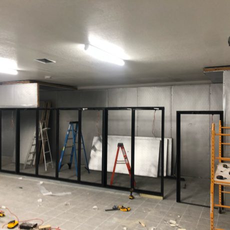 Build out of 20 Door Walk-in Cooler with Beer Cave